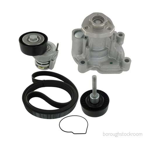 SKF VKMC 31047 2 Pompe à eau+Jeu de courroie trapézoïdale nervures avec joints VOLKSWAGEN: Golf 5, Touran I, Eos, SEAT: Ibiza 4, AUDI: A3 3/5 portes 7316574875887