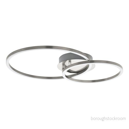 EGLO PALMAVES 1 ceiling light satin nickel 9002759755553