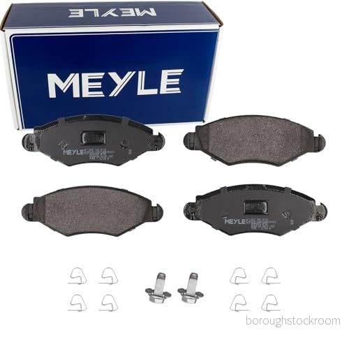 MEYLE 025 235 9718 Jeu de plaquettes frein PEUGEOT: 206 3/5 portes, 306 SW 4040074320082