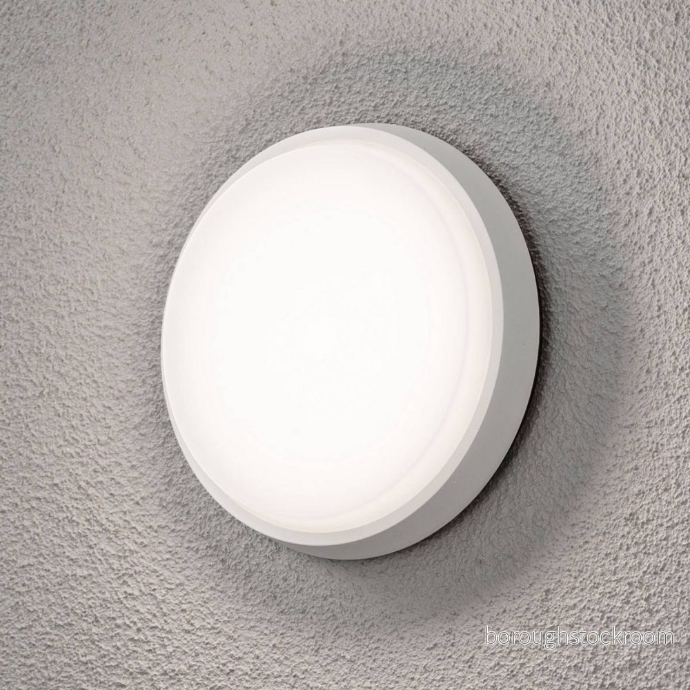 Konstsmide LED utomhusvägglampa Cesena, rund 7318307974256