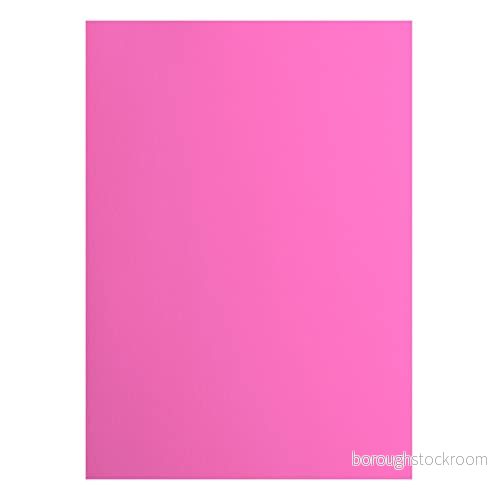 Vaessen Creative 2927 036 Florens cardstock papper, rosa, 216 gram/m², DIN A4, 10 stycken, slät, för scrapbooking, korttillverkning, stansning och andra papperslådor 8716052221134