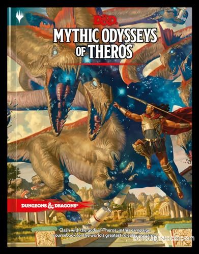 Dungeons & Dragons Mythic Odysseys of Theros (D&D Campaign Setting and Adventure Book) 9780786967018