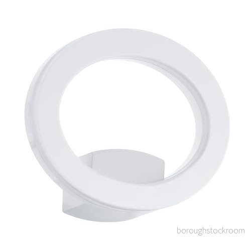 EGLO LED utomhus vägglampa emollio, 1 flamsäker utomhuslampa, av gjuten aluminium och plast, färg: vit, IP44 9002759962746
