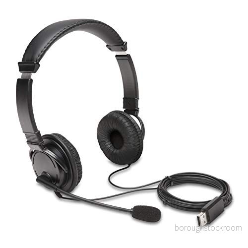 Hörlurar med mikrofon Kensington USB A Hi Fi Headset 85896976011