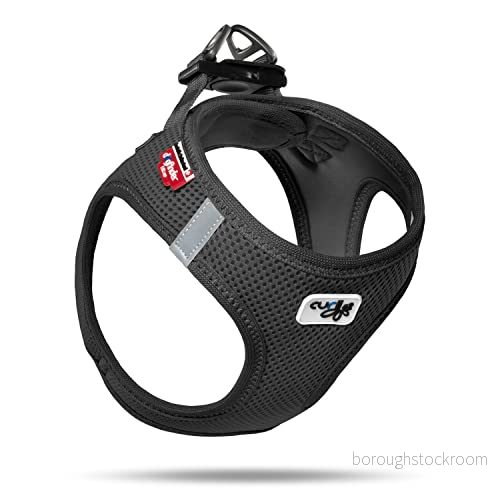 Curli Air Mesh VA BL 3XS Hundväst, Svart, 7640144826369