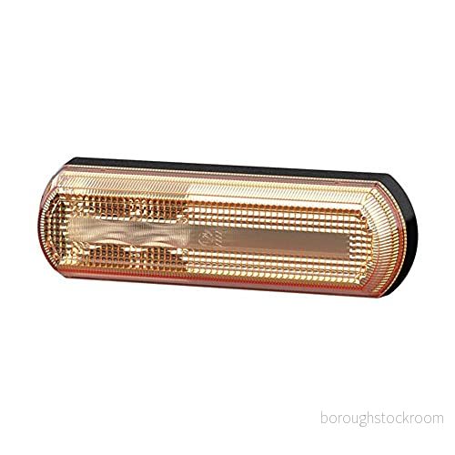 HELLA Extrablinkers Shapeline Tech LED 24V / 12V skruvad/påbyggd Lyktglasfärg: gul Kontaktutförande: AMP Höger/sidomontering/Vänster Antal: 1 2BM 013 337 081 4082300704570