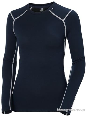 Helly Hansen W LIFA Merino Midweight Crew Ls Baselayer (paket med 1) 7040058592402
