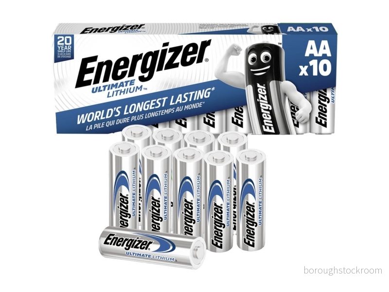 Energizer Ultimate Lithium AA-batteri - 10-pack - Silver 7638900343526