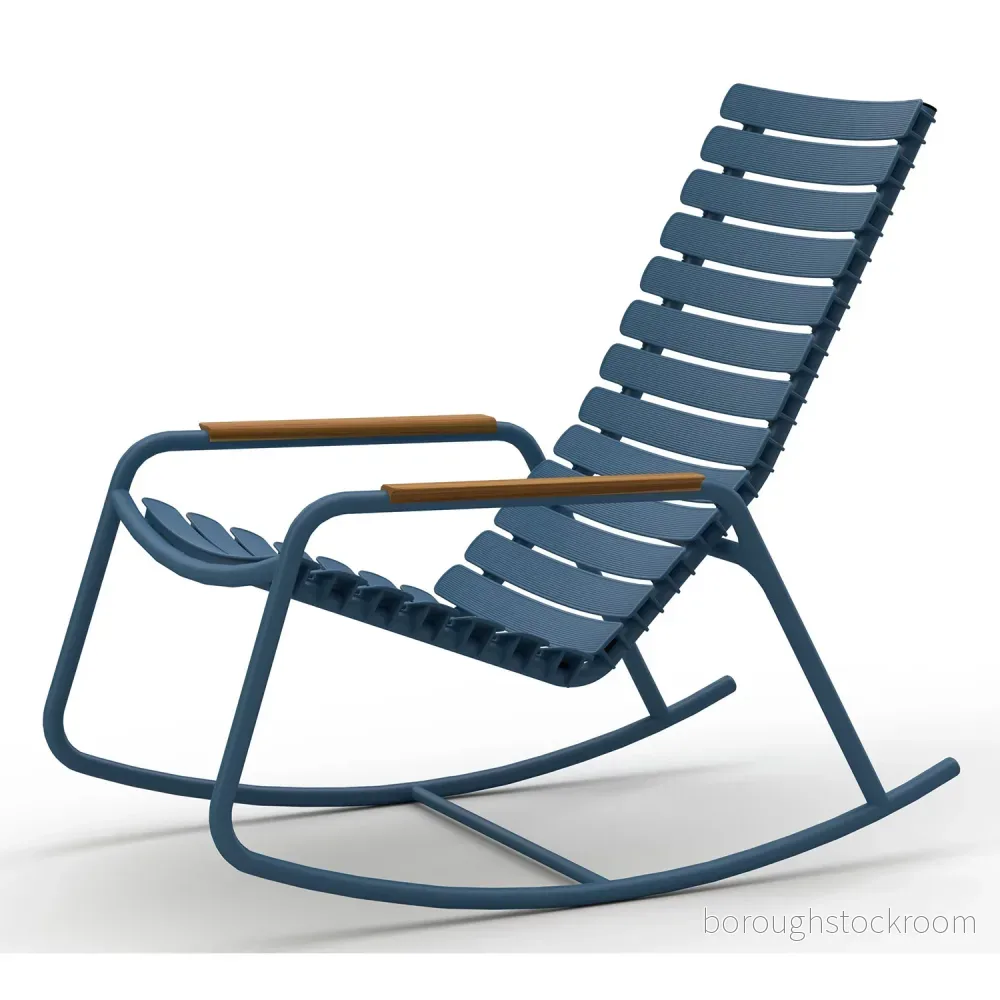 HOUE Reclips Rocking Chair Gungstol Sky Blue L102 x W59 H58 cm 5714098014768