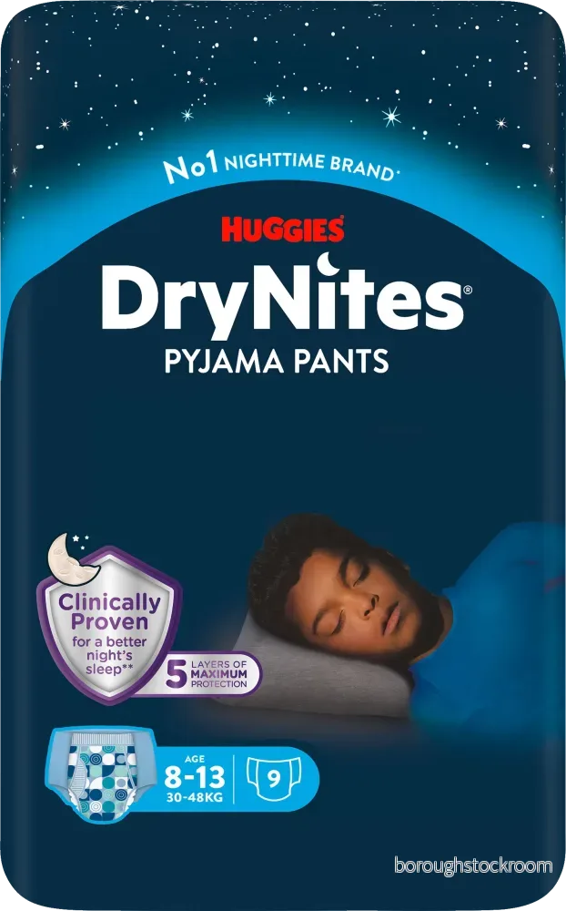 DryNites 8 13 Boy 9st 5029053527598
