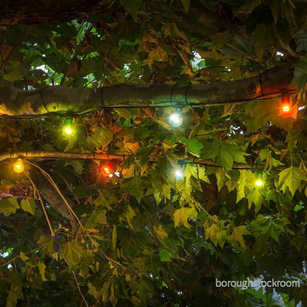Konstsmide Christmas LED ljuskedja för förlängning av ölträdgård, färgglad 7318302397500