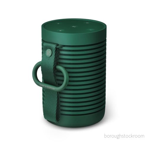 Bang & Olufsen Beosound Explore Trådlös utomhushögtalare med Bluetooth, dammsäker och vattentät enligt IP 67, Green 5705260090901