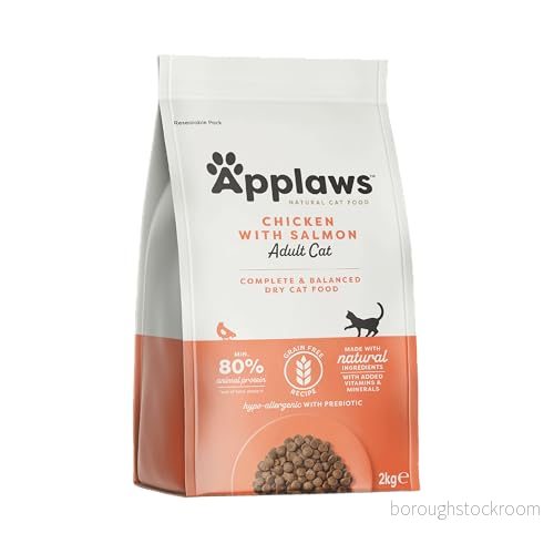 Applaws 5060122491433, Adult (animal), Alla raser, Kyckling, Lax, 2 kg 5060122491433
