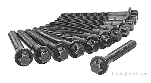 AJUSA 81028200 Jeu De Vis Culasse Torx extérieur 12 MERCEDES BENZ: Classe E Berline, Sprinter 3 T Van, C Coupe, JEEP: GRAND CHEROKEE 2 8427769589386