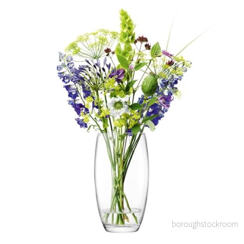 LSA Blomfat bukettvas H 29 cm klar 1 enhet munblåst och handgjort glas FW31 5012548551574