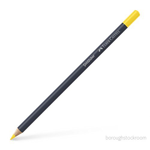 Faber Castell Creative Studio Goldfaber färgpenna, (108), kadmiumgul, enkel penna, för konst, hantverk, ritning, skissning, hem, skola, universitet, färgning 4005401147077