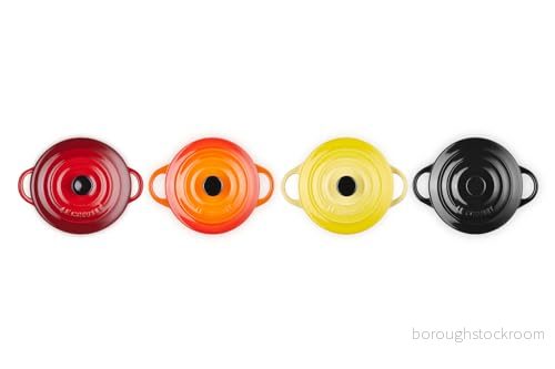 Le Creuset Serving Pan / Mini Casserole 4 pieces Signature Fire and Flame ø 10 cm 250 ml 843251145591