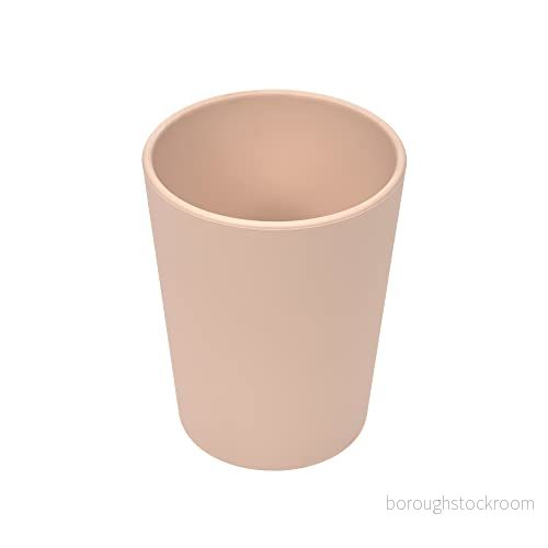 LÄSSIG barnkoppkopp barnporslin utan melamin, BPA fri, tillverkad av biokomposit/mugg geo, puderrosa 4042183986791
