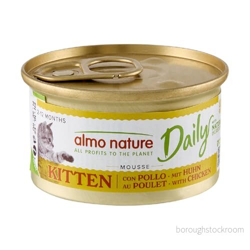 almo nature Daily Fuktigt kattmat i mousse med kyckling 2,04 kg förpackning (24 x 85 g) 8001154120349