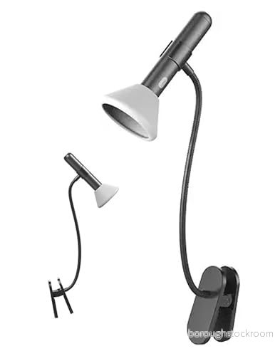 Allocacoc ficklampa skrivbord, aluminium, svart, klämset 8719186014290