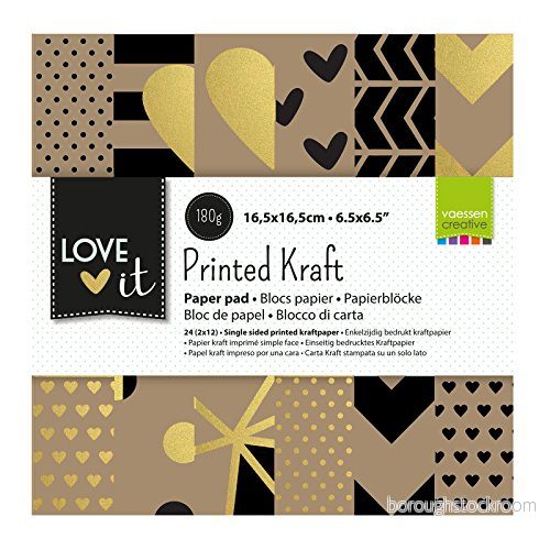 Vaessen kreativ pappersdyna, multi, 6 x tum 8716052197910