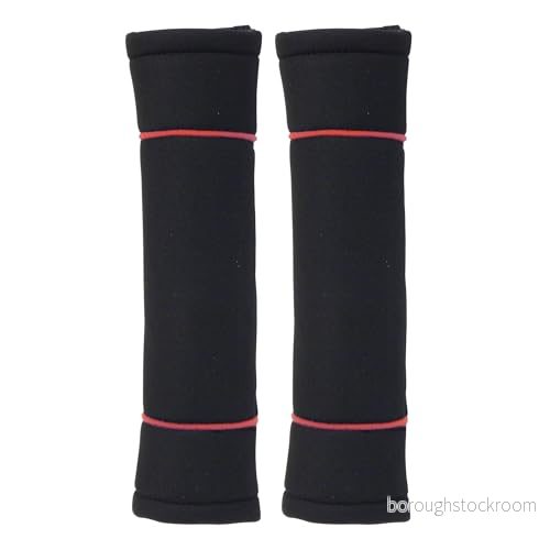 CARPOINT 1421512 Coussinet de ceinture noir, Rouge 8711293486373