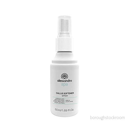alessandro spa foot hud mjuk spray, sluta med förhornnade fötter, hundögon och förhårdnader, 50 ml 1 pack (1 x) 4025087420219