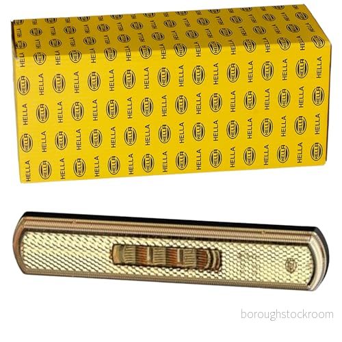 HELLA Sidolampa Shapeline Tech LED 12V / 24V skruvad ECE/SAE Lyktglasfärg: gul Kabellängd: 2100mm Kontaktutförande: Flatstiftshylsa Vänster/Höger 2PS 013 301 131 4082300705393