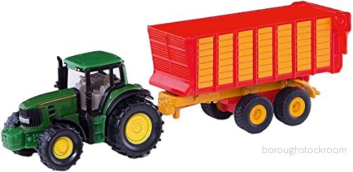 John Deere with Silage Trailer 4006874016501
