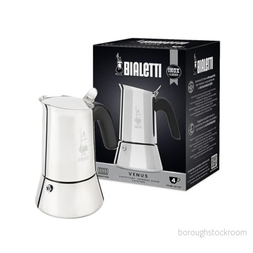 Beurer Italiensk Moka Pot 0007254/CN - 4 Koppar Rostfritt Stål 8006363028899