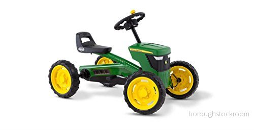 BERG Pedal Gokart Buzzy John Deere Barnfordon, trampbil, säker hed och stabilitet, barnleksaker lämpliga för barn i åldrarna 2 5 år 8715839057744