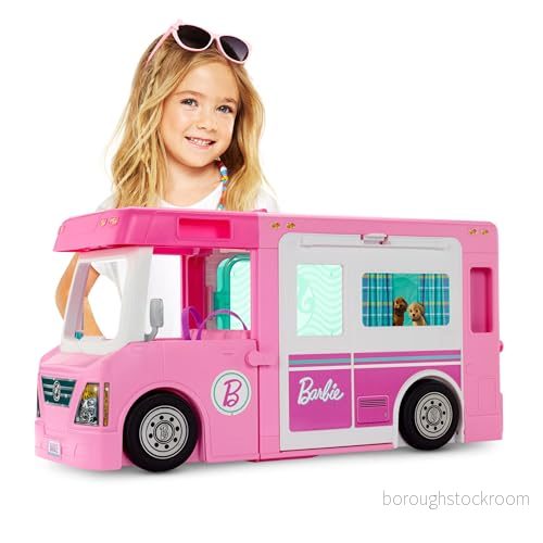 Barbie 3 In 1 Dream Camper Husbil Och Tillbehör 887961796865