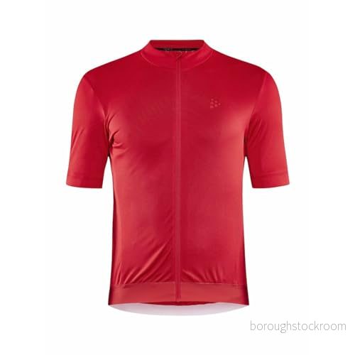 Craft CORE Essence Jersey Regular FIT M Bright RED 7318573827416