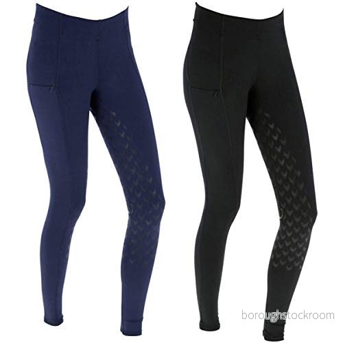 Riding Tights Equona mörkblå, storlek 34/36 4018653117972