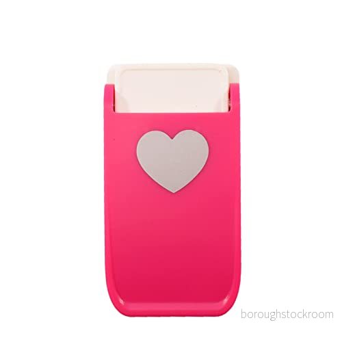 Vaessen Creative Motivstans Heavy Duty Heart 2,5 x cm stansare för kortdesign, scrapbooking och journaling korthantverk tunga papperstyper klippbokstillbehör 8716052227419