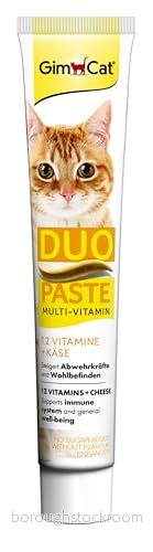 GimCat Duo pastej multivitamin och ost Värdefulla vitaminer ökar motståndskraften välbefinnandet 1 tub (1 x 50 g) 4002064421841