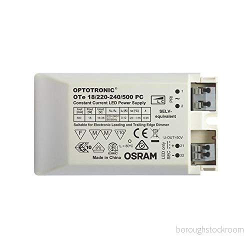 Osram ot (drivrutiner) Utrustning optotronic ote 18/220 240/500 st 4052899105362