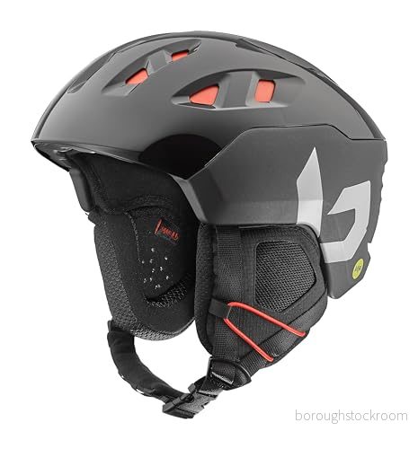 Bollé RYFT EVO MIPS, svart glansig, ingen linsreferens, liten, hjälmar vinter, unisex, vuxen 54917317188