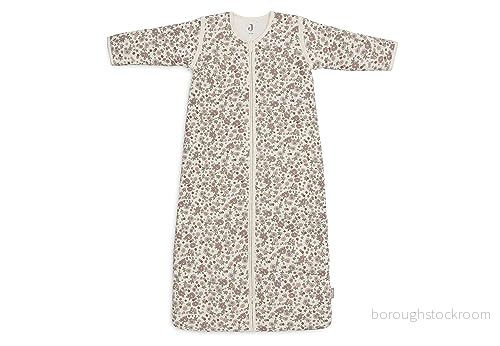 Jollein sovsäck baby retro blommor 70 cm bomull 2,0 till 3,0 tog avtagbara ärmar tryck 8717329376021