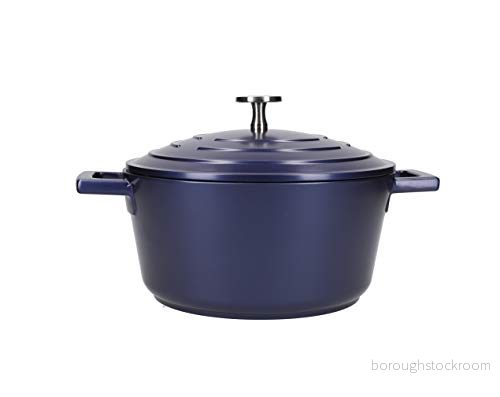 MasterClass Casserole Blue ø 20 cm / 2.5 Liter standard non stick coating 5057982068288