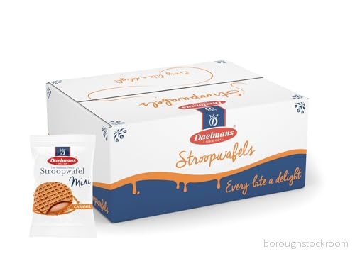 Daelmans Stroopwafels Mini 200 stycken Autentiska holländska kolavåfflor 8713621240923