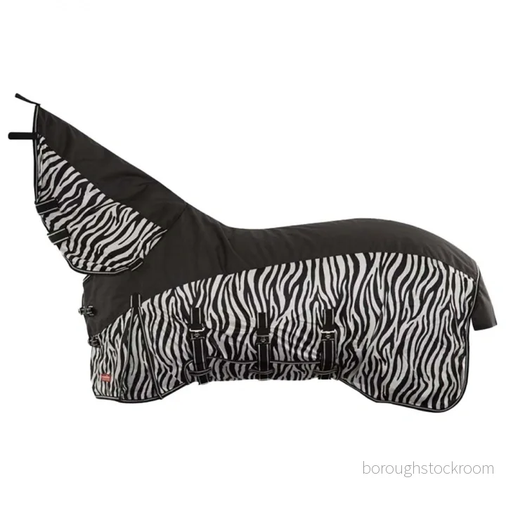 Regn & Flugtäcke med Hals Zebra 3 in 1 Svart/Vit Premiere Flugtäcken 8714802748603 Regn & Flugtäcke med Hals Zebra 3 in 1 Svart/Vit Premiere Flugtäcken 8714802748603