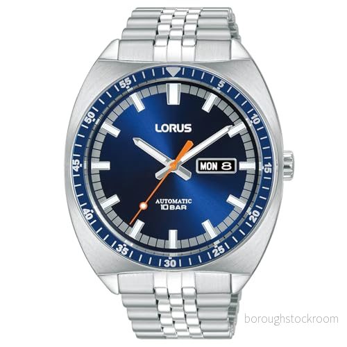 LORUS RL441BX9 Klocka, Silver, Blå, 43 mm 4894138358128