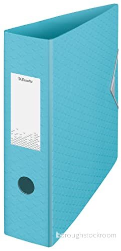 Esselte Colour'Breeze Lever Arch File Polyfoam Blue 4049793052465