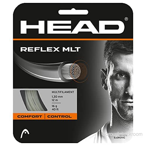 HEAD unisex vuxna reflex MLT set tennissträng, naturlig, 16 726424106479