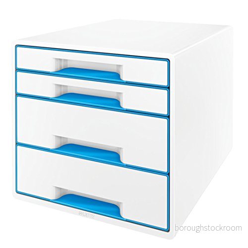 Leitz Bordskub WOW Cube 4 lådigt Blå 4002432115358