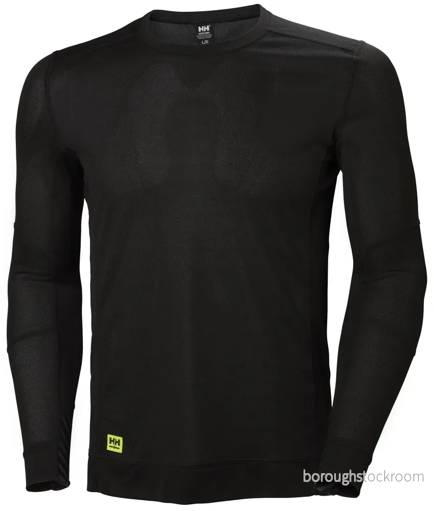 Helly Hansen Workwear Lifa crewneck undertröja 75105 svart storlek XL 7040055682670