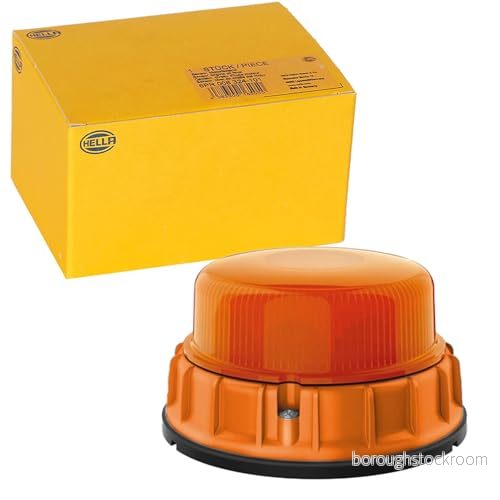 HELLA LED Blixtvarningsljus K 2.0 F 12V / 24V gul påbyggd 2XD 011 557 501 4082300502893