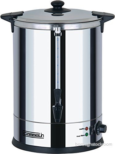 Kasselin varmvattenberedare 20 l dubbelvägg rostfritt stål 2500 W bränns inte 3611630001748