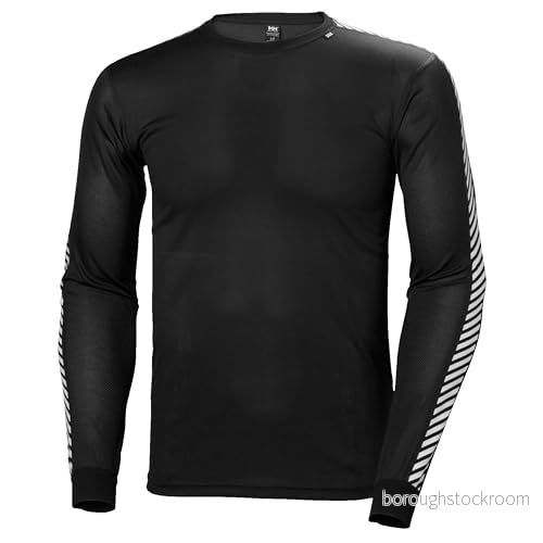 Helly Hansen HH Lifa Stripe Crew Black 7040050698140